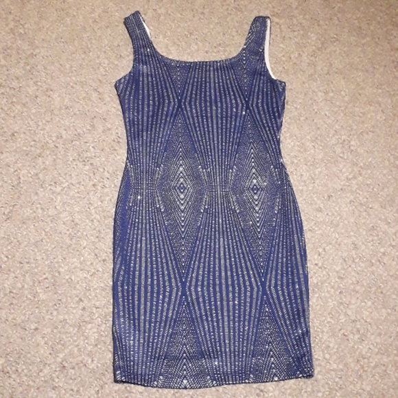 NWOT Haute Monde Shimmery Pencil Dress - Picture 7 of 7
